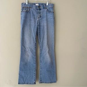 Vintage Calvin Klein Y2K Low Rise Straight Leg Light Wash Jeans Size 6